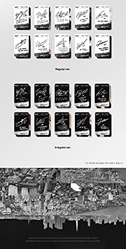 Nct127-[NCT 127 regular-irregular] 1º Álbum CD aleatório+livreto+fotocard+conjunto de fotocards extras Set K-pop selado