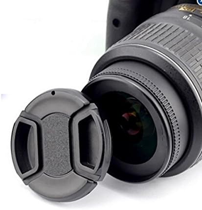 Campa de lente universal de 62 mm para Canon, Sony, Fujifilm, Olimpo, Pentax, Sigma, Tamron Câmeras Digital e Camcorders + Pano de Limpeza de Microfibra