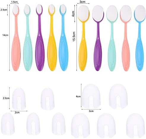 Esconces de mistura de tinta de 10pcs Definir liquidificador de ferramentas artesanato de papel de criação de fundo pincéis de mistura