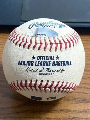 Livan Hernandez assinou o Baseball OML autografado! Marlins, Nationals! Tristar! - bolas de beisebol autografadas