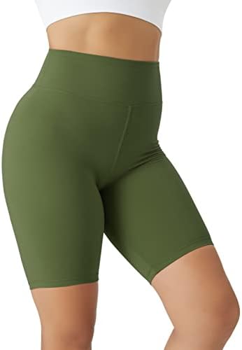 Valandy 5 pacote shorts de motoqueiros para mulheres de alta cintura para o treino de ioga shorts de ginástica de ginástica