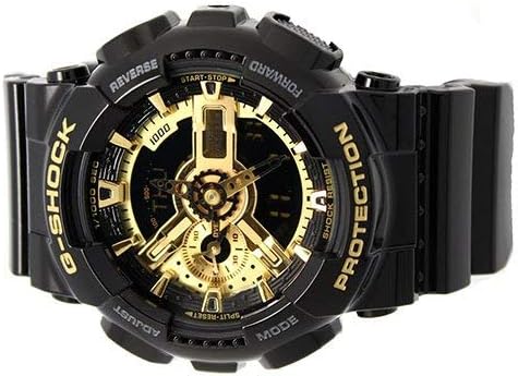 Casio G-Shock Militar Ga-110 Militar, preto/ouro, um tamanho