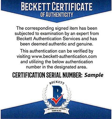 Ed Franco assinado cartão de índice 3x5 Autografado Fordham 7 blocos de granito Beckett - NFL Cut Signature