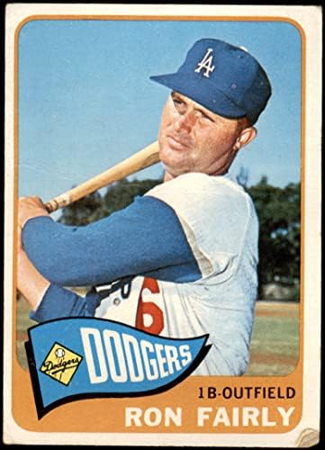 1965 TOPPS 196 Ron Fairly Los Angeles Dodgers Fair Dodgers