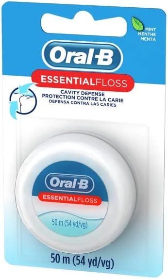 Fleligzio dental essencial oral -B encerado - cada um pacote de 3