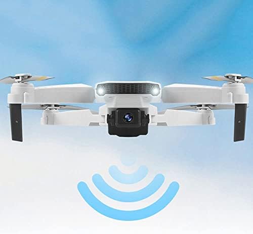 Ujikhsd Drones dobráveis ​​com câmera HD 4K para adultos, quadcóptero RC, altitude Hold, Modo sem cabeça, aeronave de 4 eixos Uma
