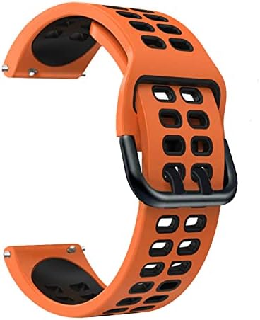 Tiras de silicone mopz 22mm para suunto 9 pico ao ar livre esportes smart relógio respirável para pulseira de banda de substituição