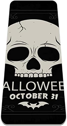 Siebzeh Skull Dark Halloween-01 premium de ioga grossa MAT ECO AMICIONAL DE RORBO
