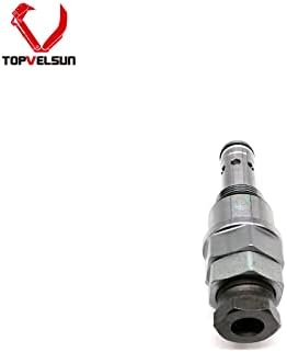 Topvelsun 723-40-92103 Montagem da válvula de relevo principal compatível com PC200-7 PC200-8 PC220-7 PC270-7 PC300-7 PC350LC-7