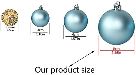 Ornamentos de bola de Natal, 5 acabamentos comemorações decorativas de bolas de Natal, casamento, decorações de