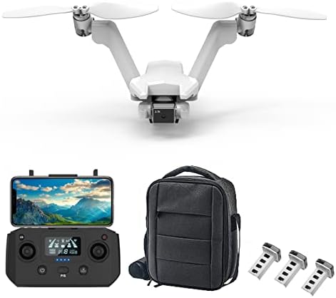 GOOLRC GPS Drone com câmera de 2,7k para adultos, cardan de 2 eixos, EIS Anti-Shake, 5G WiFi FPV RC Quadcopter com motor sem escova, retorno automático para casa, siga-me, 26mins de vôo, saco de armazenamento e 3 bateria