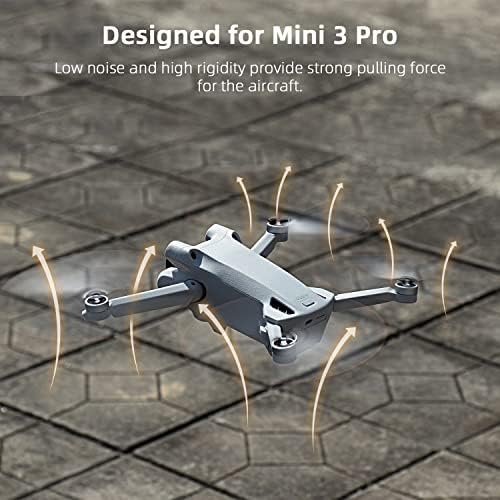16pcs mini 3 proparadores compatíveis com DJI mini 3 Pro Drone 6030F Blades Aderetes Acessórios de substituição de asas