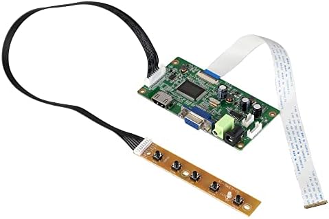 Placa de driver LCD QAREQU para LP156WF7 SPA1 SPB2 SPN1, HDMI VGA VIDEO AUDIO 40 PIN DOME