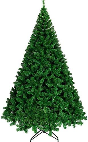 Árvore de Natal Artificial de Treça de Natal de 6 pés e ecologicamente corretos Pinheiro de Natal com arbustos de