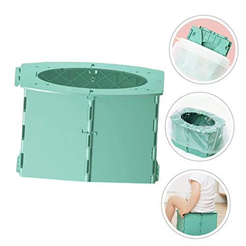 Besportble 1pc Dobrando o higiênico Potty Viagem Potties Banheiro portátil Crianças dobráveis ​​Crianças Potty Viaje