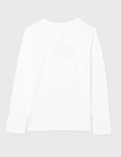 Nike Girls 'Sportswear Basic Futura Longa Manga Longa Camiseta Gráfica