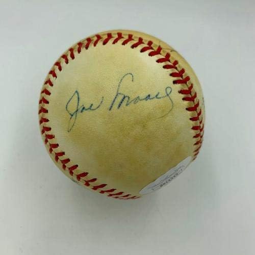 Travis Jackson Willie Mays Willie McCovey Giants Legends assinados Baseball JSA COA - Bolalls autografados