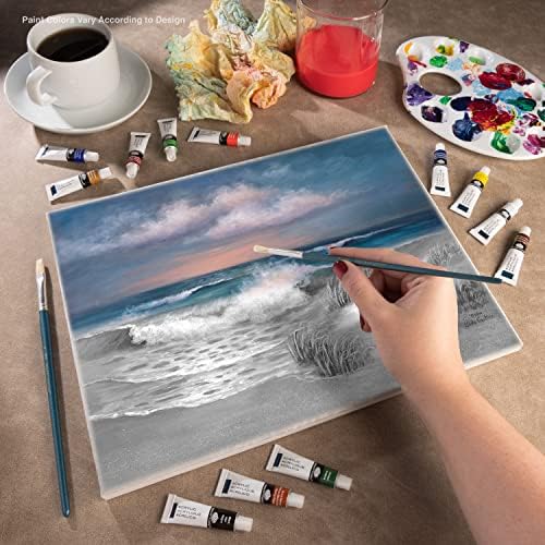 Pincel royal pom-set6 acrílico pintura sua própria obra-prima-hampton praia