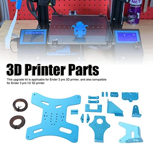 36 PCs Placa de alumínio 3D Placa de alumínio, 3D Peças da impressora Kit de atualização da impressora de alumínio da liga de alumínio Kit de atualização da impressora 3D