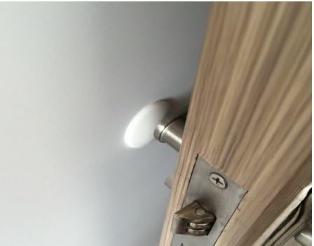 LEVENLI 5PCS Protetores de parede da porta de silicone Auto -adesivo maçaneta da porta de guarda