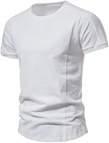 2023 New mass moda de pescoço de pescoço curto camiseta de camiseta de algodão de algodão de fundo de algodão pequeno colar