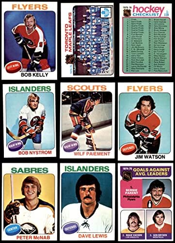 1975-76 Topps Hockey Complete Conjunto Ex+