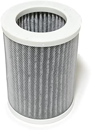 NISPIRA 3-in-1 HEPA ativou filtros de substituição de carbono para enriquecimento puro PureZone Mini Purificador de ar portátil, 2 pacotes