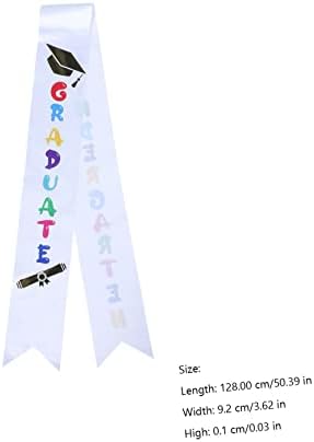 Valiclud Graduação Correia Sash Sash Belt For Kids Graduação Graduação Roubada Decorações de graduação Acessórios pré -escolares