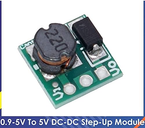 Lidiya Erkk821 HW-626 0,9-5V a 5V DC-DC PODER UP-UP POWER MODULE DO MODULO DE TELÃO DO CONVIMTOR DO CONVIMTOR DE TELÃO 1.5V 1,8V 2,5V