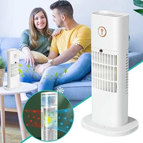 Fã de ar condicionado, mini refrigerador de ar portátil, umidificador de ventilador elétrico de desktop pessoal, adequado