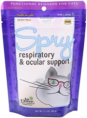 Em Clover Optagest Daily Digestive Imun Suporte para cães e gatos e raízes diárias respiratórias e suportes oculares mastigas para gatos