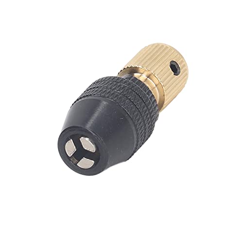 Rotário do titular da ferramenta, montagem do botão padrão Boa compatibilidade 0,3-3,4mm HEX KEY Auto-aperto 3-JAW Micro Drill
