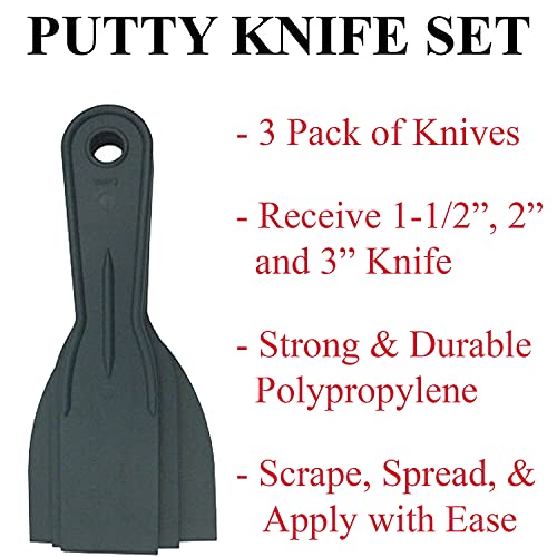 Flex Seal Flex pasta branca, 1lb - kit de reparo de vazamento com faca de pasta para faca + toalha de limpeza de hortelã Daley | Preenche