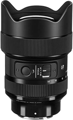 Sigma 14-24mm f/2,8 DG DN ARTE LENS PARA SONY E, pacote com kit de filtro traseiro e lente Haida, embrulho de lente, limpador de lentes,