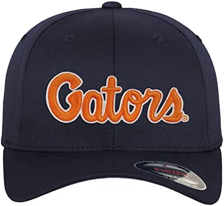 Universidade da Flórida Licenciada oficialmente Florida Gators Flexfit Baseball Cap