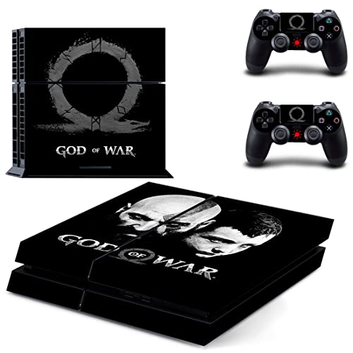 Jogo de Deus melhor da guerra PS4 ou PS5 Skin Stick para PlayStation 4 ou 5 Console e 2 Controllers Decal Vinyl V4243