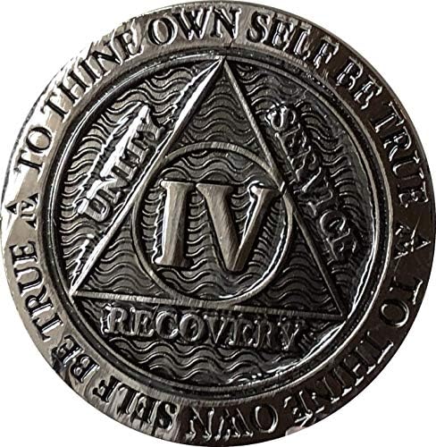 4 anos AA medalhão de metal de canhão de metal de serenidade de serenidade IV metal