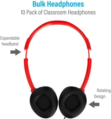 RedskyPower 1000 pacote de couro de várias cores de coloração de couro com fones de ouvido de ouvido, fones de ouvido descartáveis