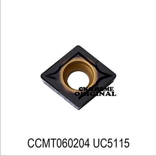 FINCOS CCMT060204 UC5115/CCMT060208 UC5115, CCMT original 060204/08 Inserir carboneto para girar o suporte da ferramenta -: CCMT060208 UC5115)