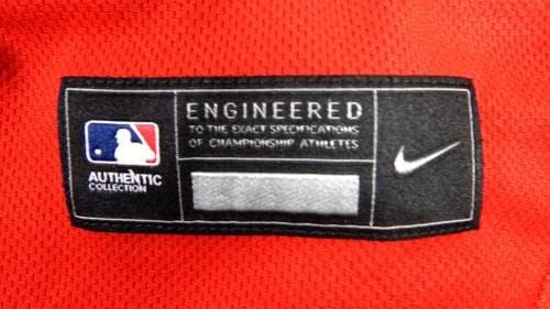 Philadelphia Phillies Jimenez 2 Jogo usou camisa vermelha 44 DP44224 - Jerseys MLB usada para jogo MLB