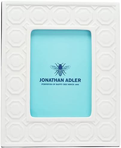 Jonathan Adler Charade Molding Picture Frame, branco