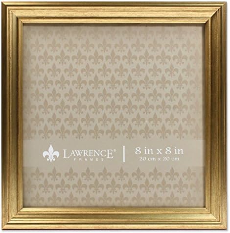 LAWRENCE FRAMCIAMENTO 536288 8X8 SUTTER BOLLID GOLD Picture Frame