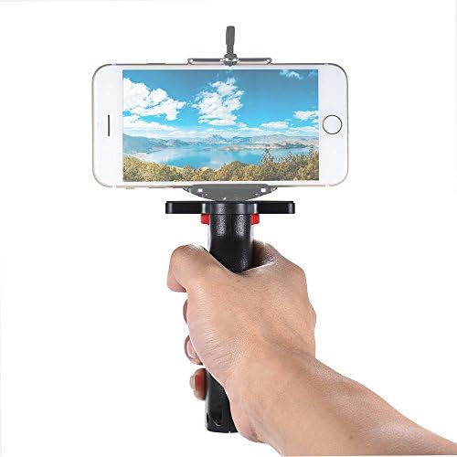 Batemen Wide Platform Pistol Grip Camera Handle com parafuso de 1/4 para SLR DSLR DC Canon Nikon Sony iPhone Xiaomi Smartphone