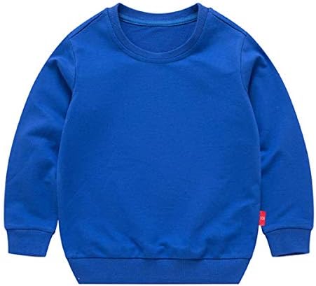 Ding-dong bebê criança garoto menino menina sólida casual cutileck sweatershirt pullover