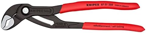 Knipex - 87 51 250 ferramentas - cobra es alicates e ferramentas de bomba extra -slim - alicates de bomba de água cobra,