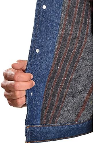 Jaqueta de jeans de estilo ocidental de Wrangler Men's Western