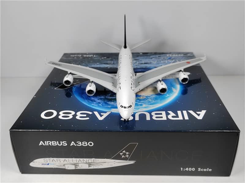 Phoenix Ana Star Alliance for Airbus A380 JA384A 1: 400 Modelo pré-construído de aeronaves diecast