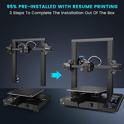 Creality Ender 3 V2 Neo 3D Upgrade da impressora com CR Touch Kit de nivelamento automático PC PC Stainless Platform