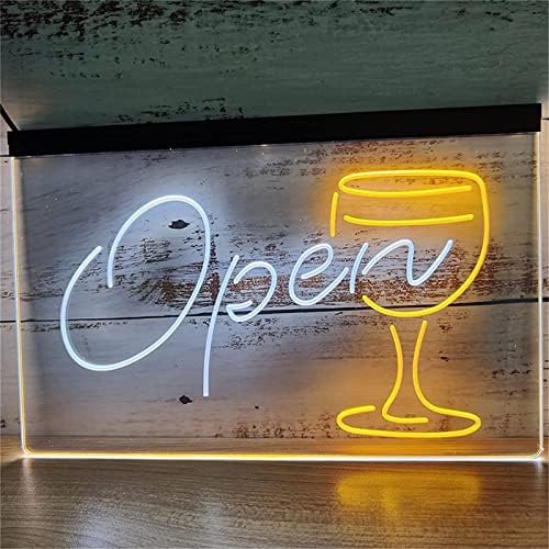 DVTEL BAR ABERTO DE NEON LED MODELAGEM LEITAS LEZAS LUMAS LUMAS LUZ