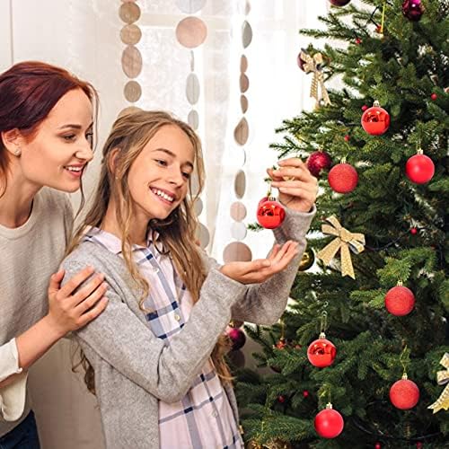 Ornamentos de árvore de 24pc Ornamentos de bola ornamentos de Natal decorações de natal